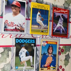 Fernando "El Toro" Valenzuela DODGERS(5)