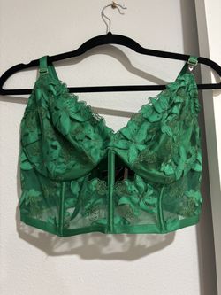 VS embroidery unlined corset top