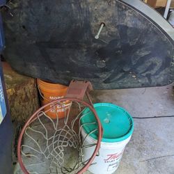 Old Basketball Hoop