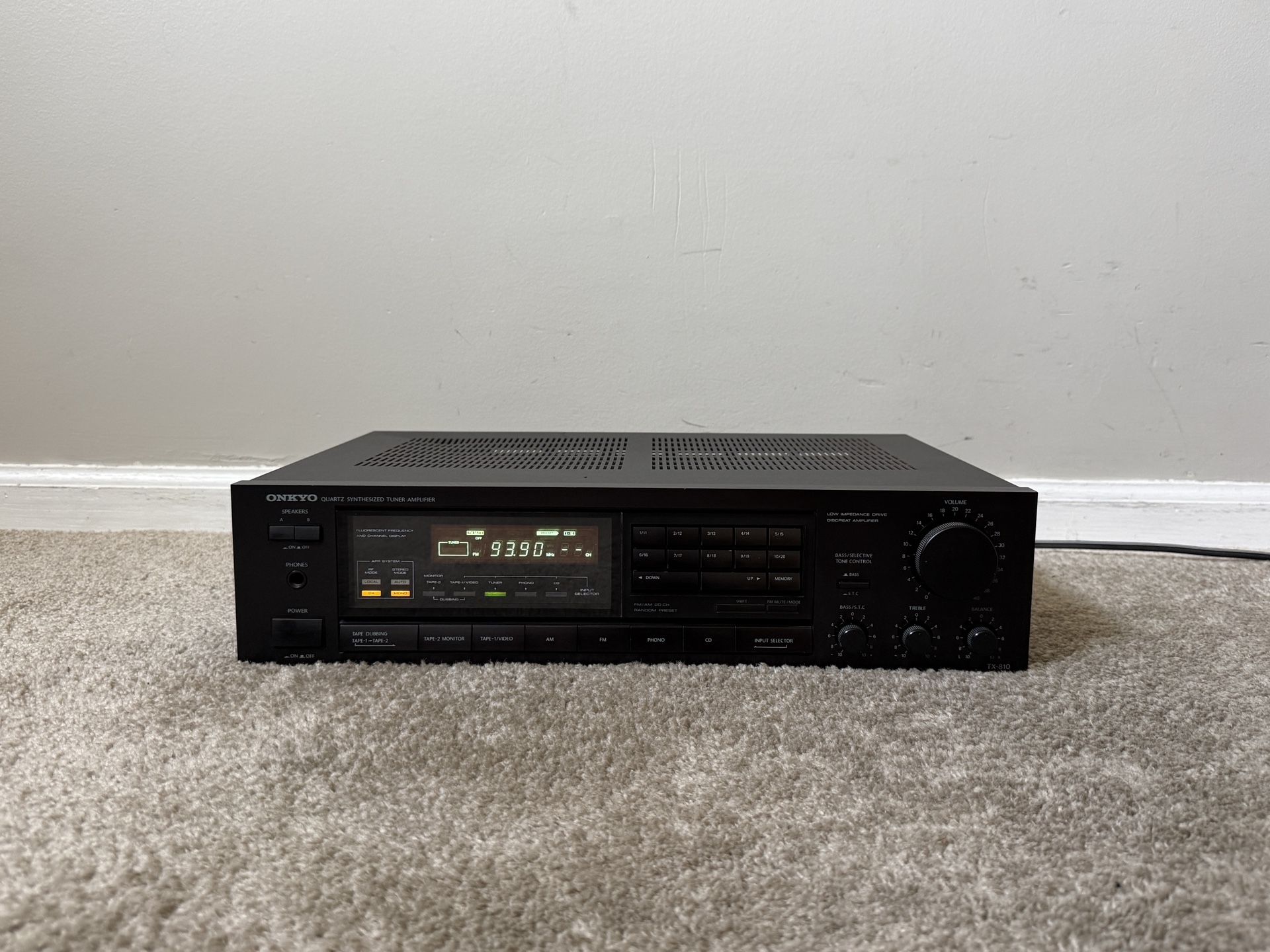 Onkyo TX-810 Home Stereo Audio Receiver