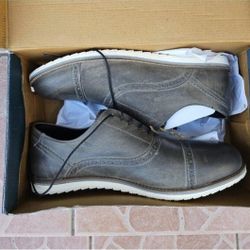Men's Leather Crevo Shoes Size 13 Haan 