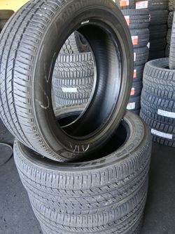 VENDO UN SET DE LLANTAS USADAS BRIDGESTONE 265/50R20 CON 80 💯 De Vida Las 4 INSTALADAS Y BALANSIADAS 