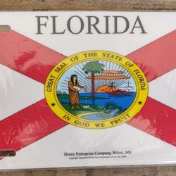 Florida State Seal Plate, New Old Stock