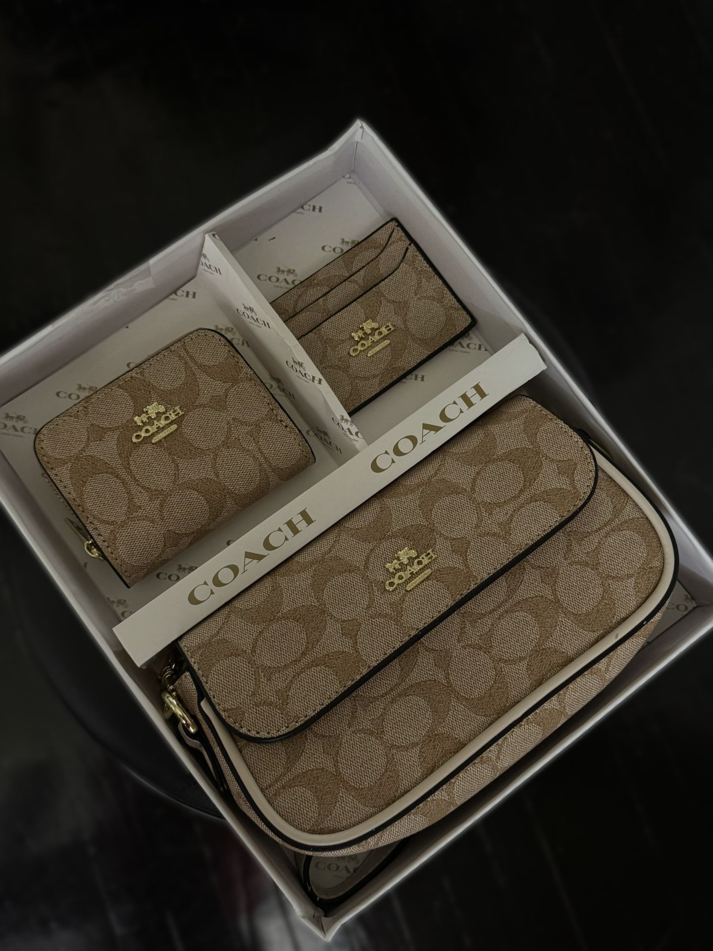 3-Piece Set (Purse, Wallet & Card Holder)