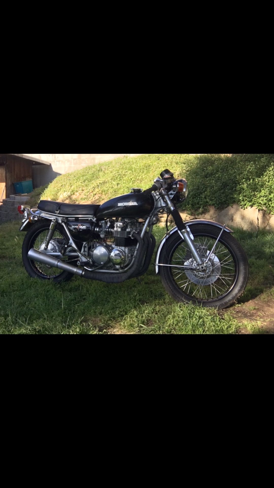 1972 Honda CB500F Motorcycle