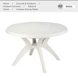 Ibiza 46 Inch Round Table 