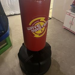 Wave Master Boxing Training Bag w/ Gloves