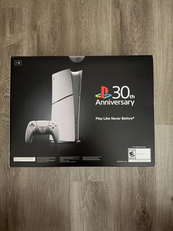 Sony PlayStation 5 PS5 Slim Digital Edition 30th Anniversary Limited Edition