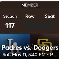 Padres Vs Dodgers