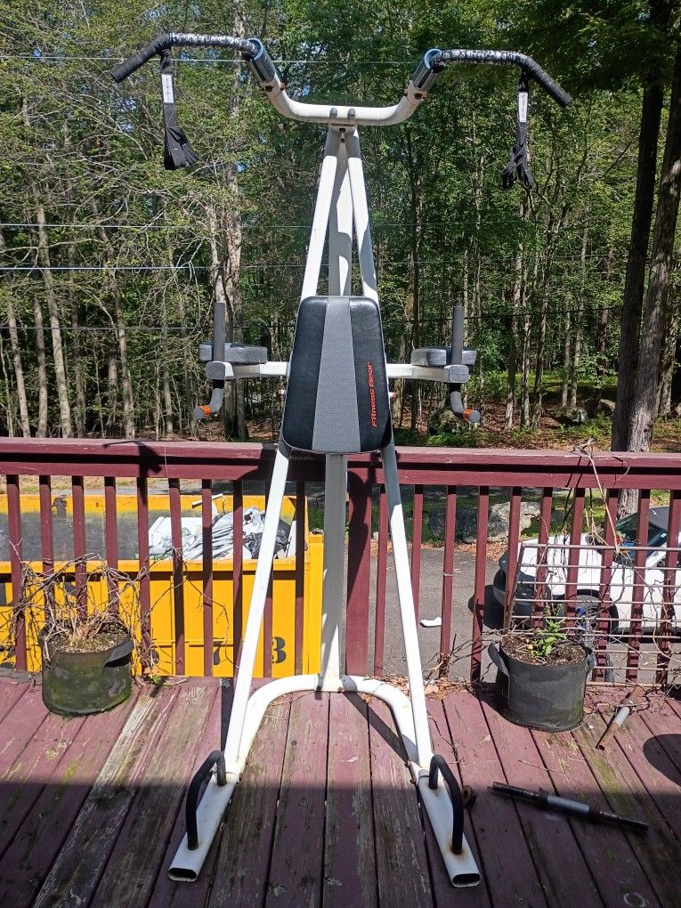 pull up bar dip and push up station