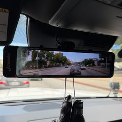 Jansite Rear View Mirror Dash Camera