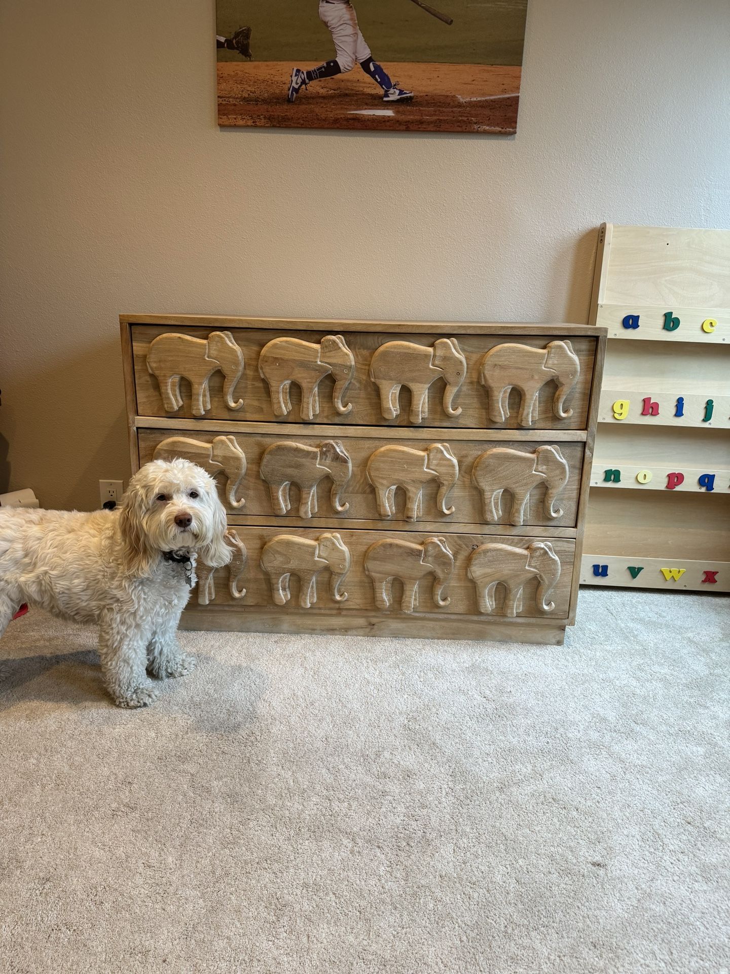 Pottery Barn Elephant dresser