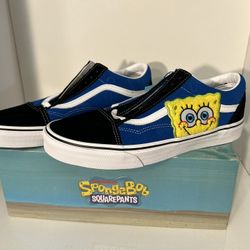 Vans X SpongeBob Old Skool - Size 10.5