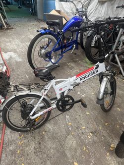 ANCHEER Chaser Speedrid SE2 20" *4.0 Folding Fat Tire Electric Bike for Adults, 500W Electric Ebike with 48V-10.4Ah (499Wh) Battery