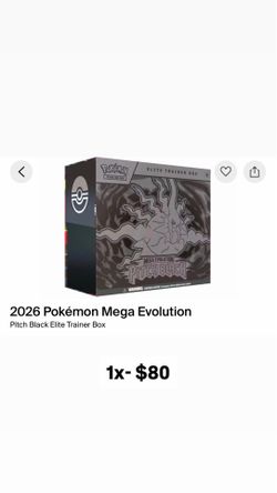 Pokemon Pitch Black ETB