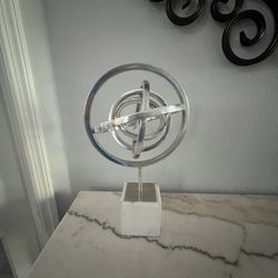 Silver Decorative Orb