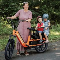 2 X 2025 Hovsco E Bikes For Sale $800 Each Orange 