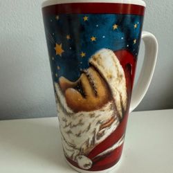 Santa Clause Starry Night Coffee/Tea Mug