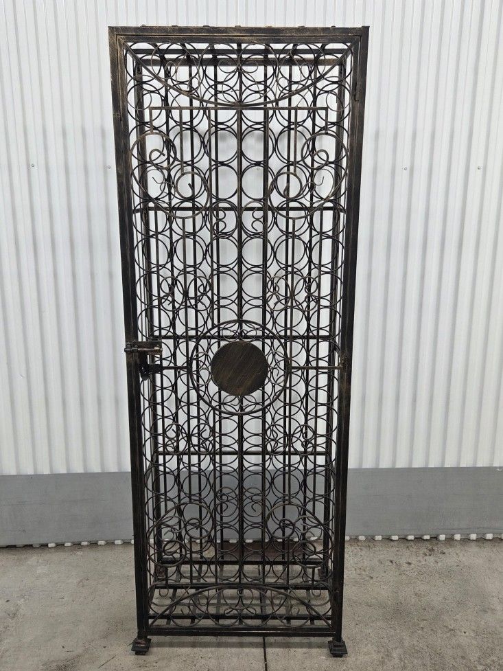 Wine Enthusiast 96 Bottle Wine Jail