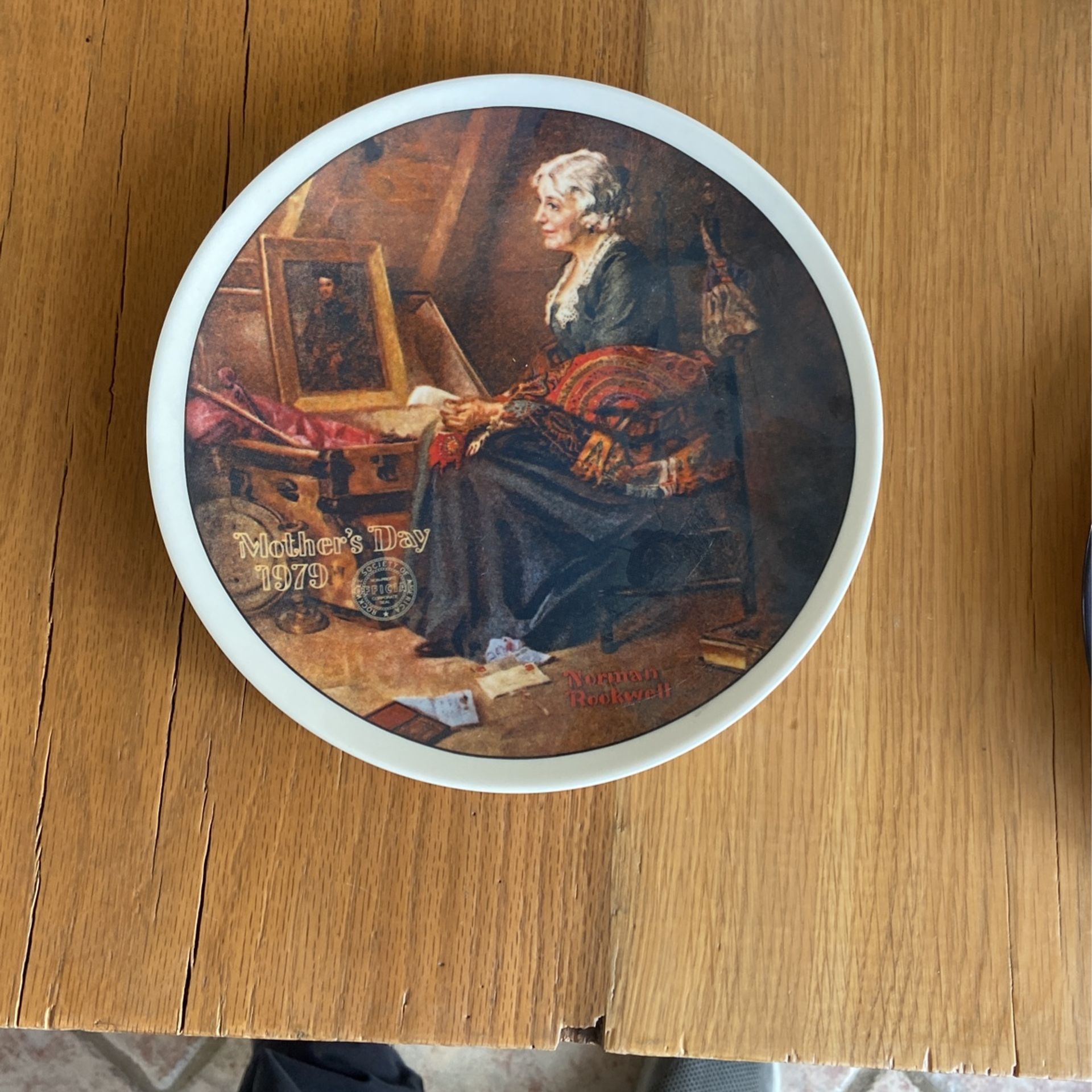 Norman Rockwell Heritage Collection Plates