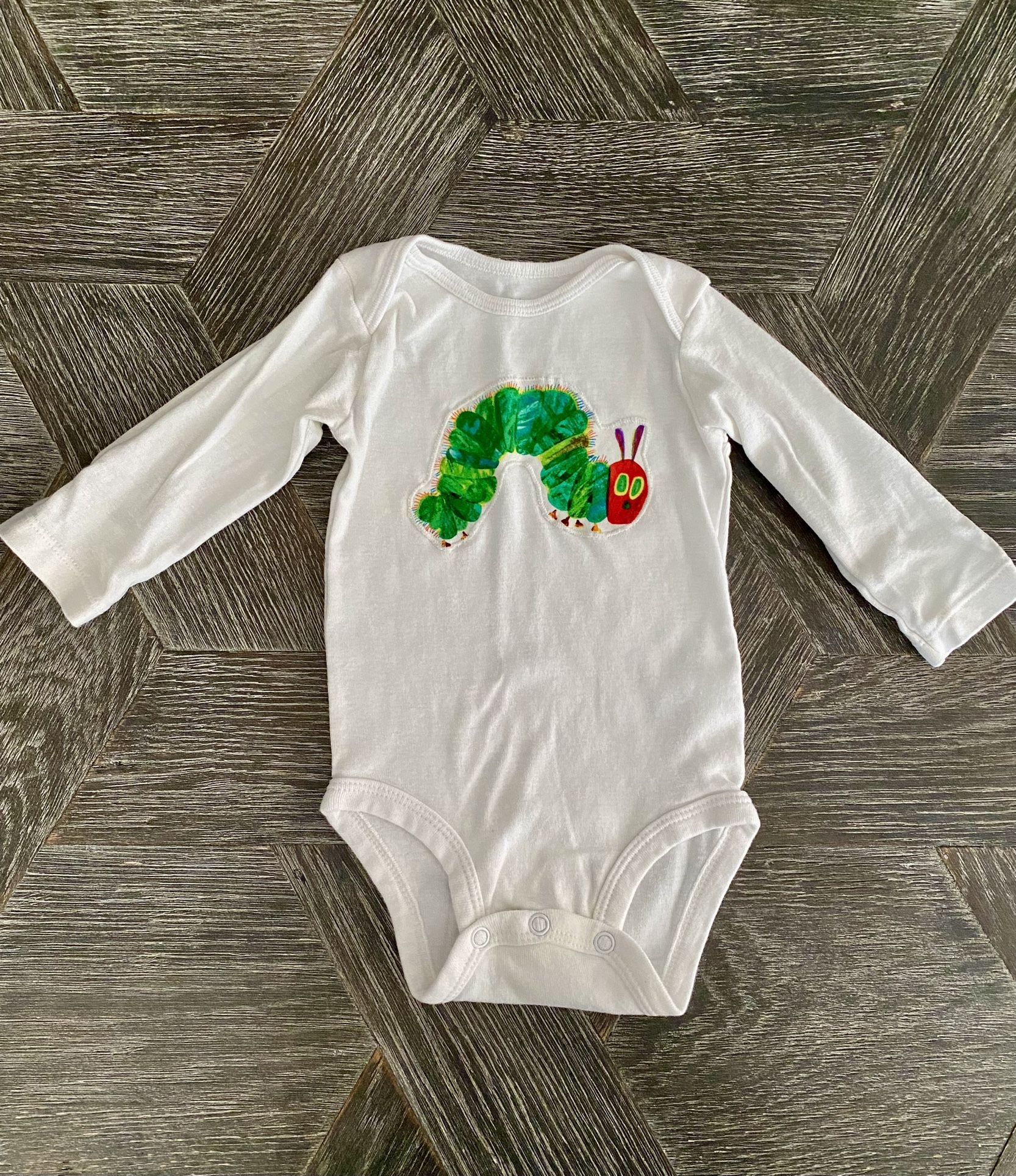 Very Hungry Caterpillar onesie (6 months)