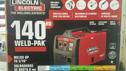 Lincoln Electric Weld Pak 140HD Brand New
