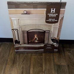 Fire Place Screen
