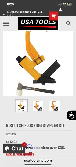 Bostitch floor stapler