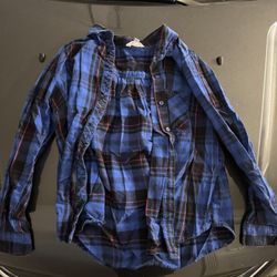 Blue Flannel Large
