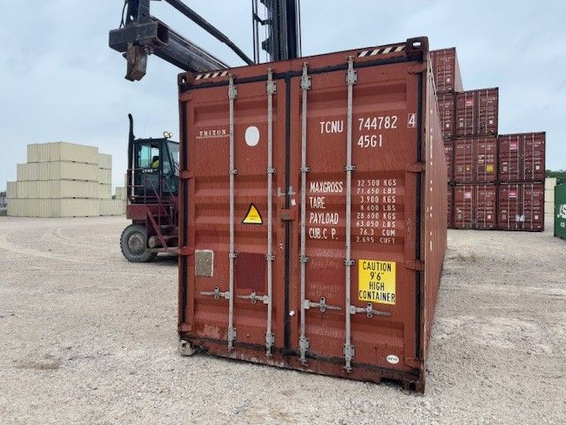 40HC Used Wind & Water Tight Shipping Containers For Sale 