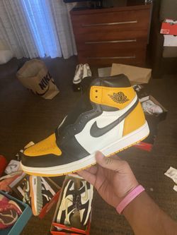 Jordan 1 High Taxi Toe