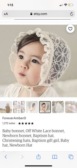 Baby girl Bonnet