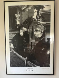 Hand Signed Jeanloup SIEFF Poster