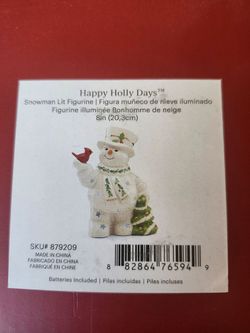 Lenox snowman New