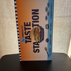 Hamburger Taste Station Grill Stuff Food Prep Bbq