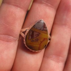 Noreena Jasper 925 Ring