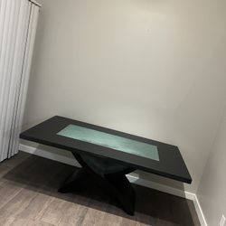 Black Dinning Table 