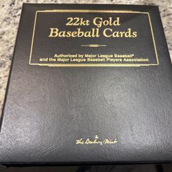 Danbury Mint 22kt Baseball Cards Set Of 50