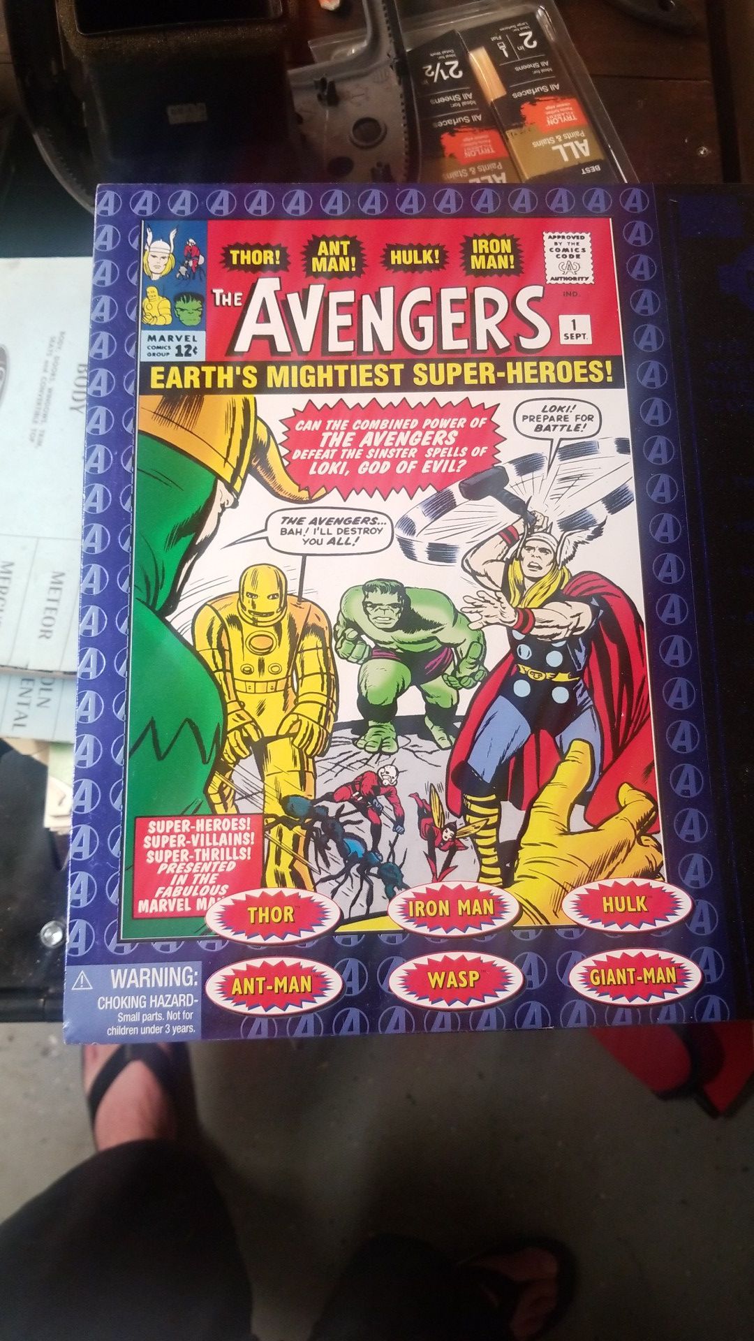 Avengers collector action figure set