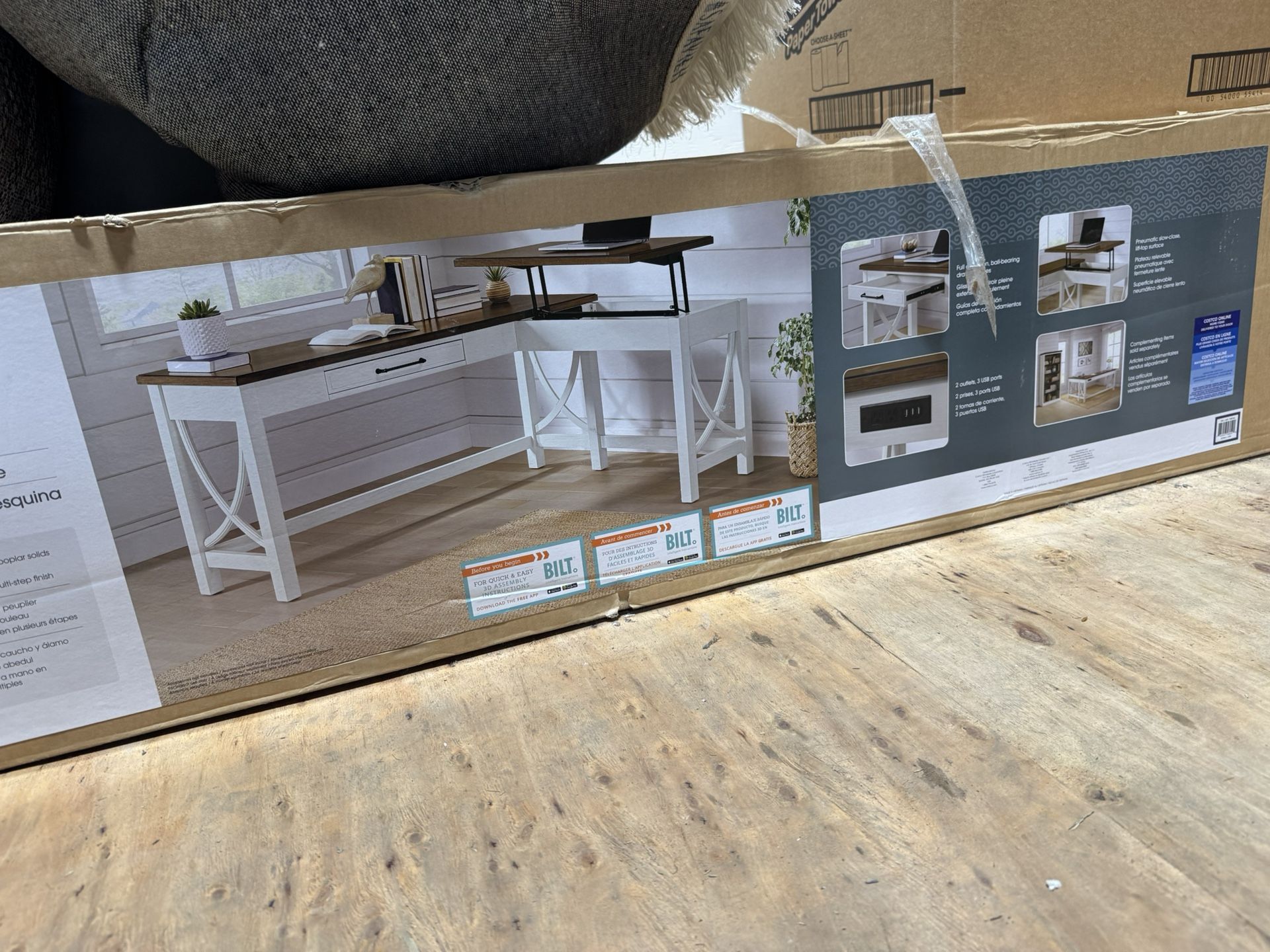 Brand New Adjustable Corner Desk For Sale