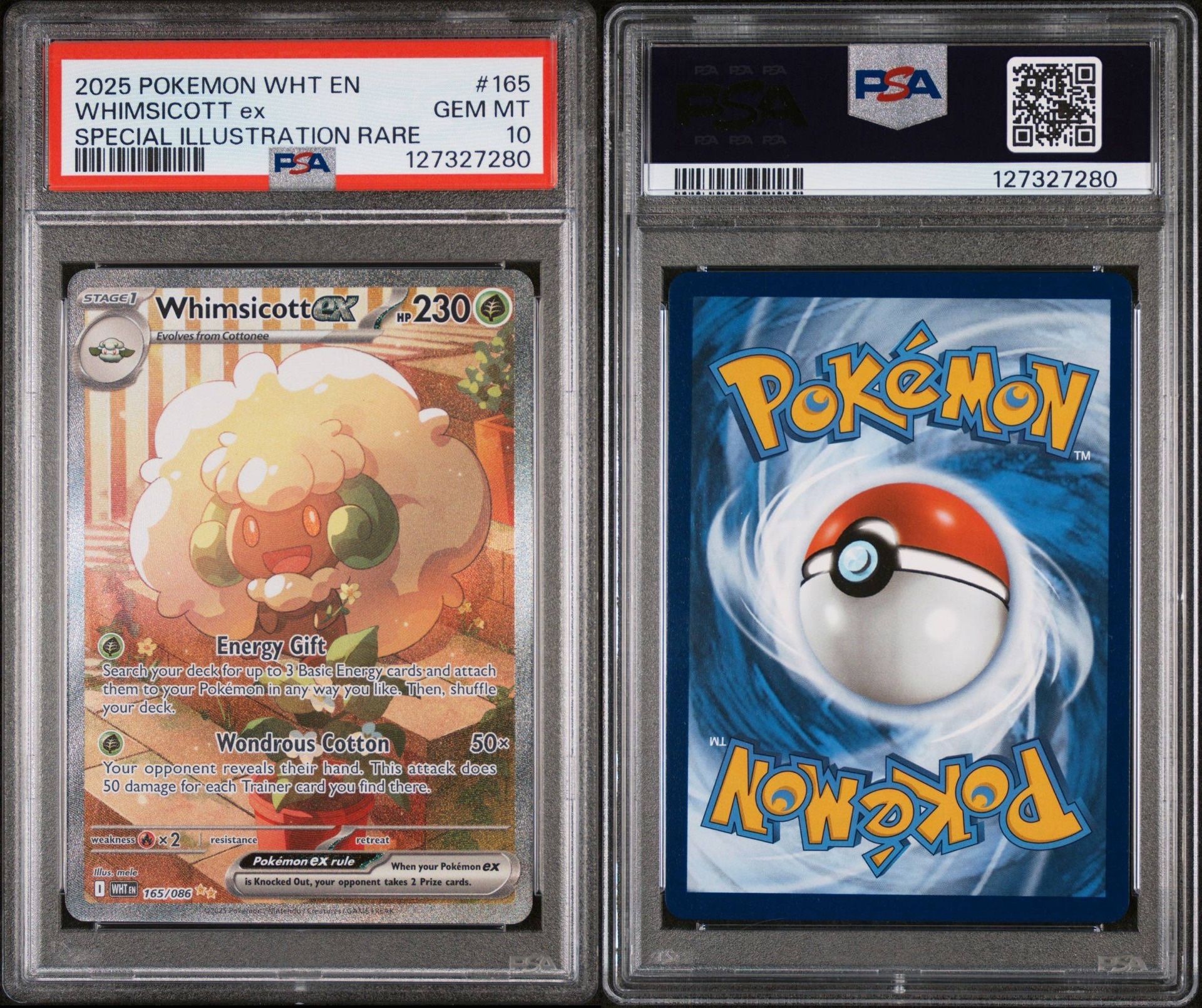 Whimsicott EX 165/086 PSA 10