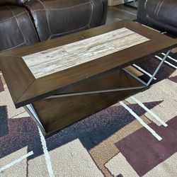 Coffee Table And 2 End Tables