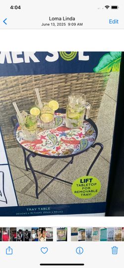 New outdoor Patio Table