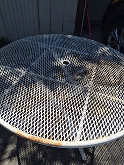 Vintage patio table