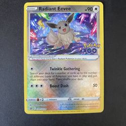 Radiant Eevee SWSH230 SWSH: Sword & Shield Promo Cards Holo