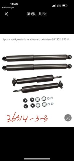 4pcs amortiguador lateral trasero delantero 341302, 37014