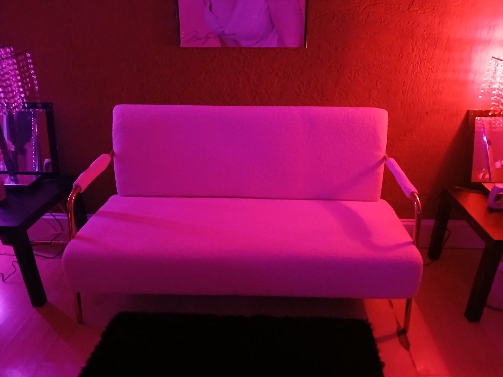Light Pink 2 Seater Sofa
