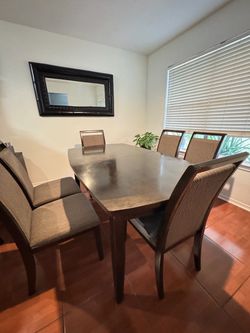 Dining Table Set (6 Chairs) – $400 OBO - Ashley Furniture