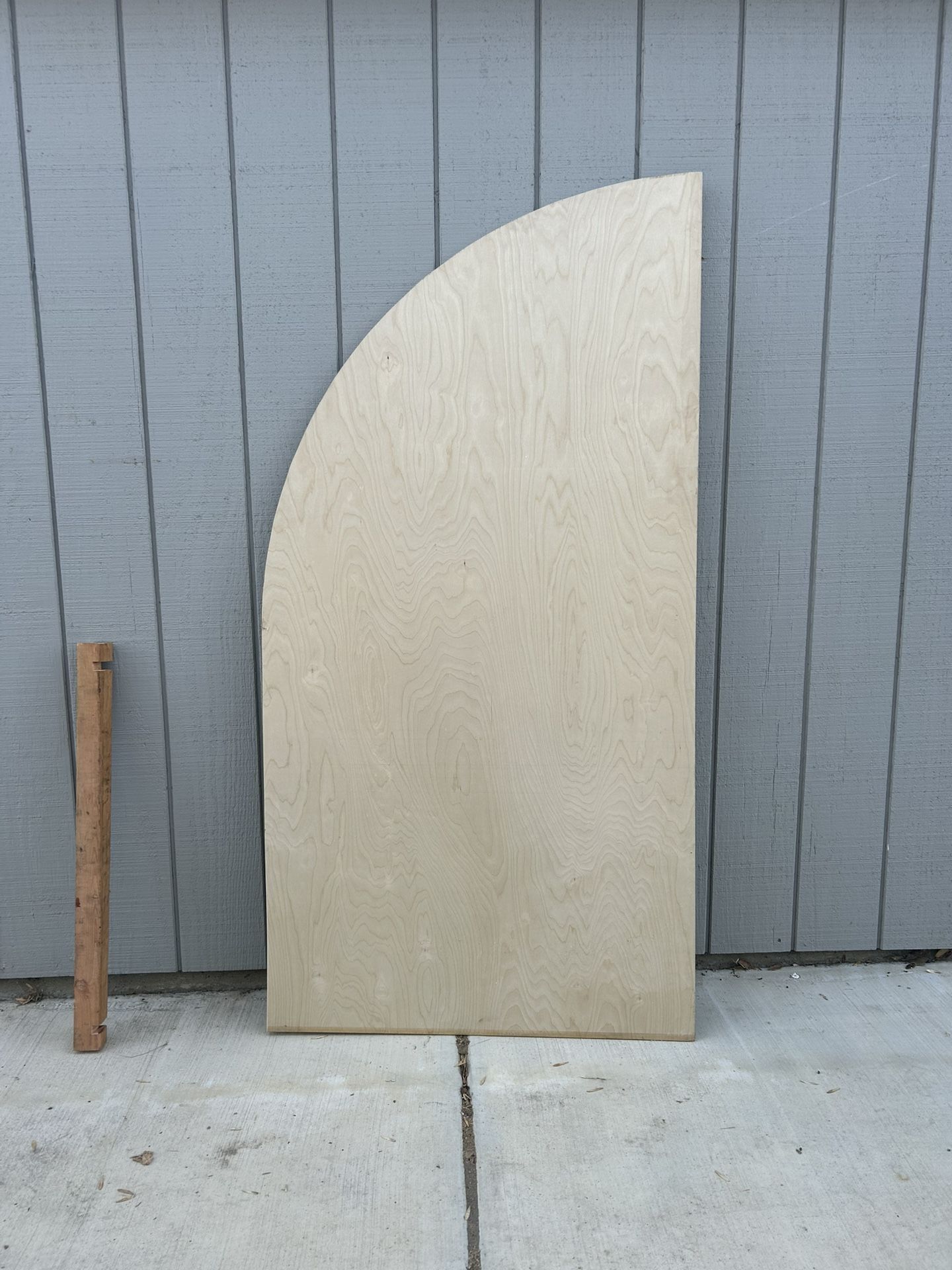 Half Arch Backdrop - 6ft x 3ft For Weddings, Birthday, Baby Shower