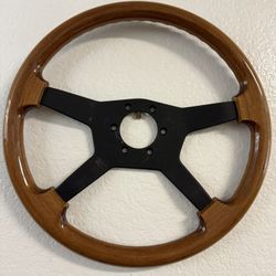 Wood steering Wheel 